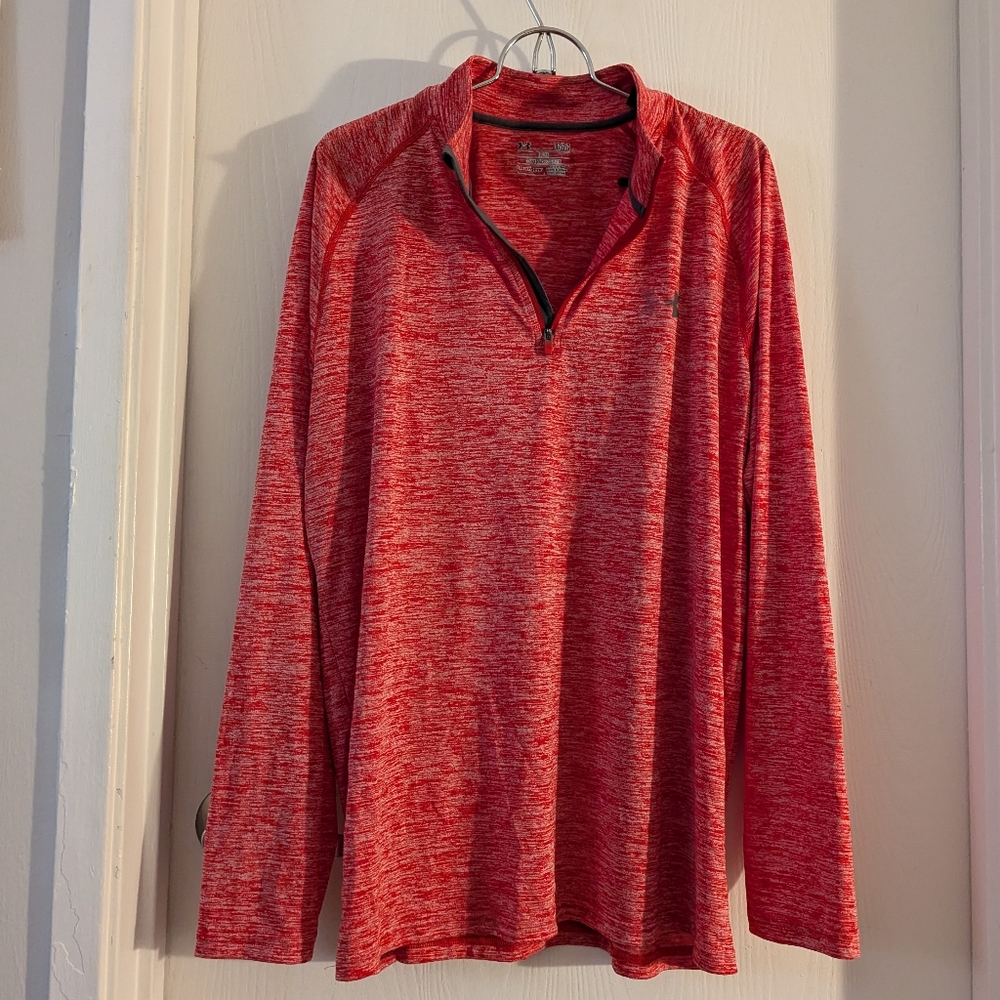 NWOT Under Armour heat gear loose fit quarter zip